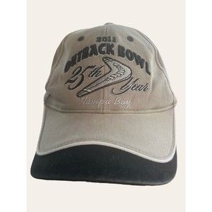 2011 OUTBACK BOWL Football 25th Year Tampa Bay Penn State vs Florida Gators Hat
